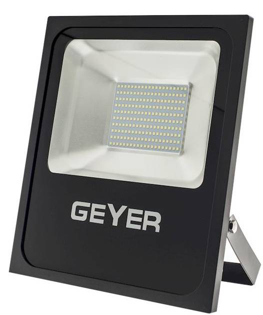 ΠΡΟΒΟΛΕΑΣ LED 100W 4000K 8000lm IP65 ΜΑΥΡΟ (LPRM100C)